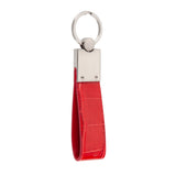 Red Crocodile Leather Key Holder