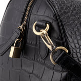 Crocodile Leather Duffel Bag