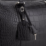 Crocodile Leather Duffel Bag